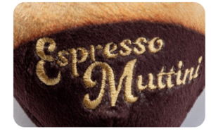 Espresso Muttini Dog Toy